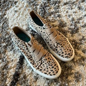 Blowfish Malibu Animal Print Slip In Sneakers (NWOT)